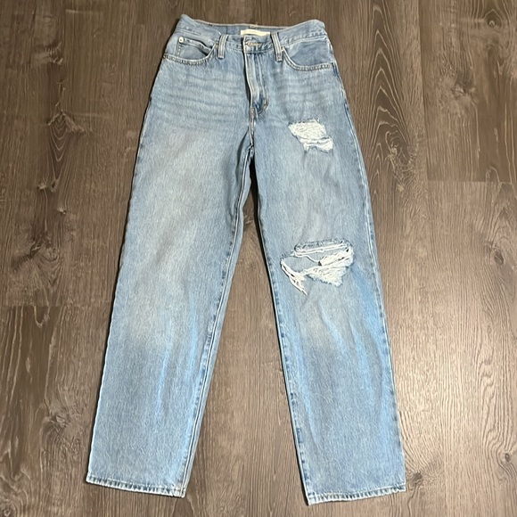 Levi’s ’94 Baggy Blue Jeans Size 26 - Picture 4 of 12